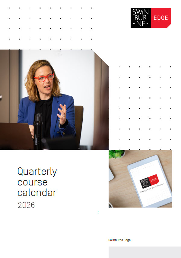 Quarterly course calendar