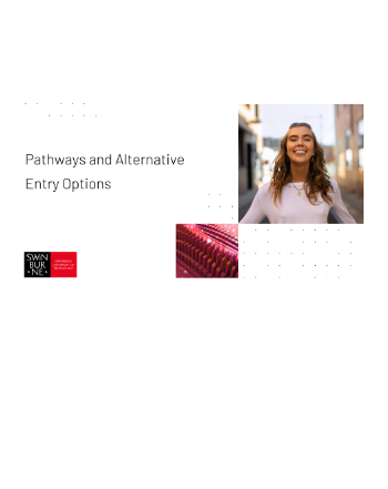 Pathways and alternative entry 2025