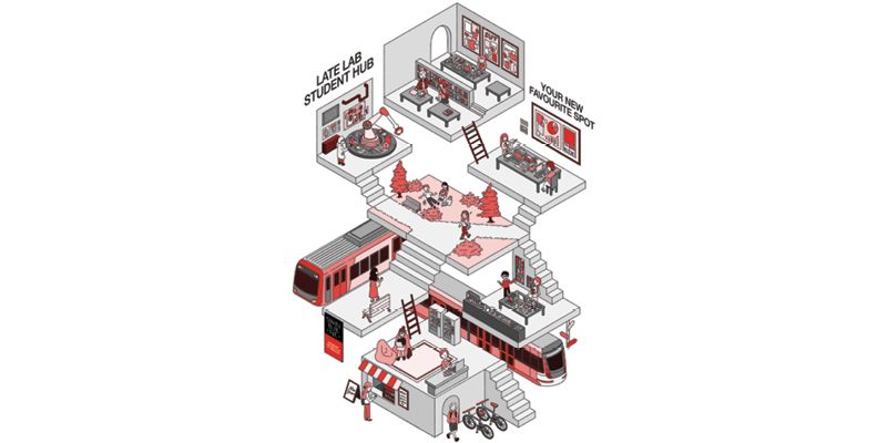 Artwork by Bachelor of Design student Darika Chittsawangdee