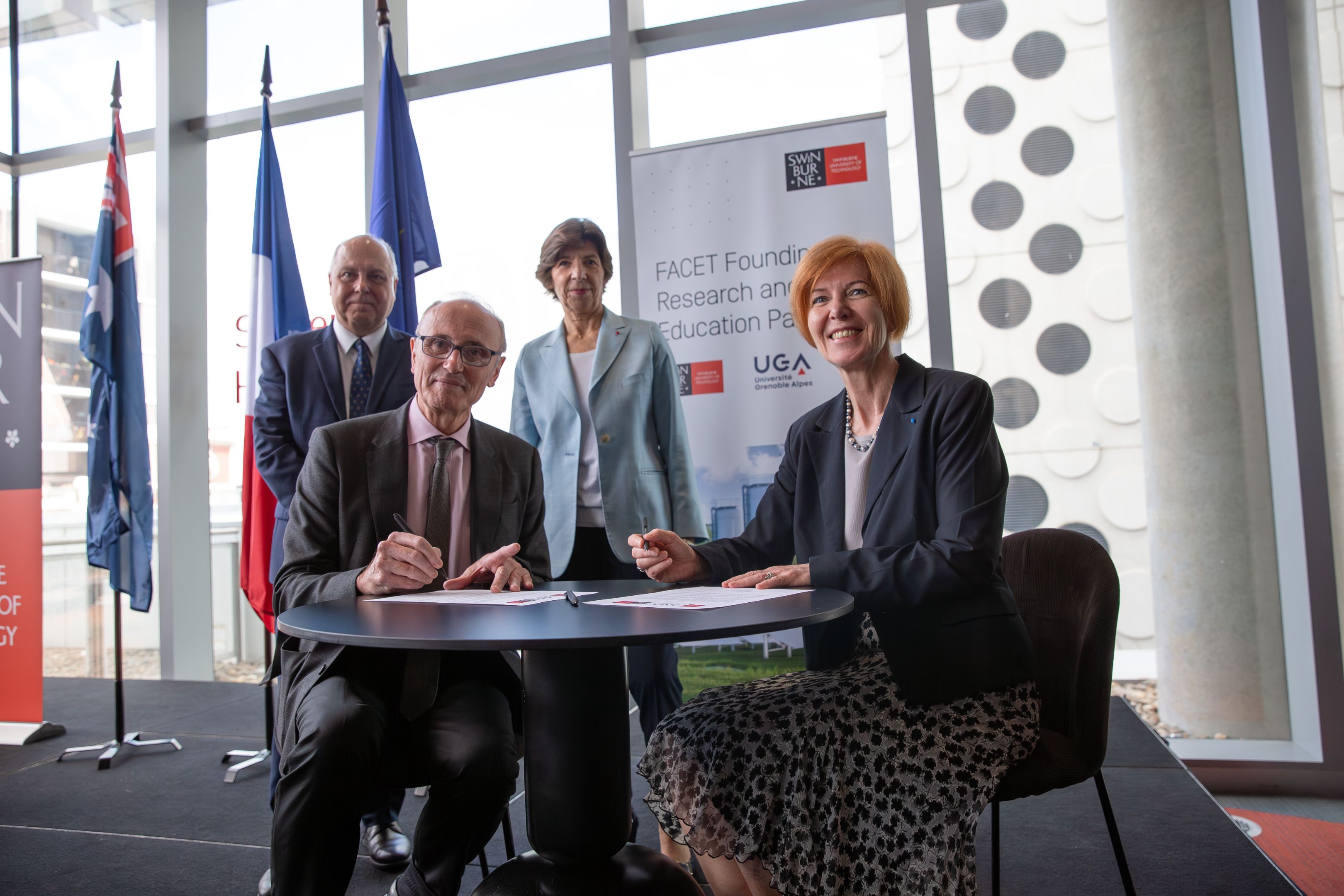 French Australian Centre for Energy Transition launch signing