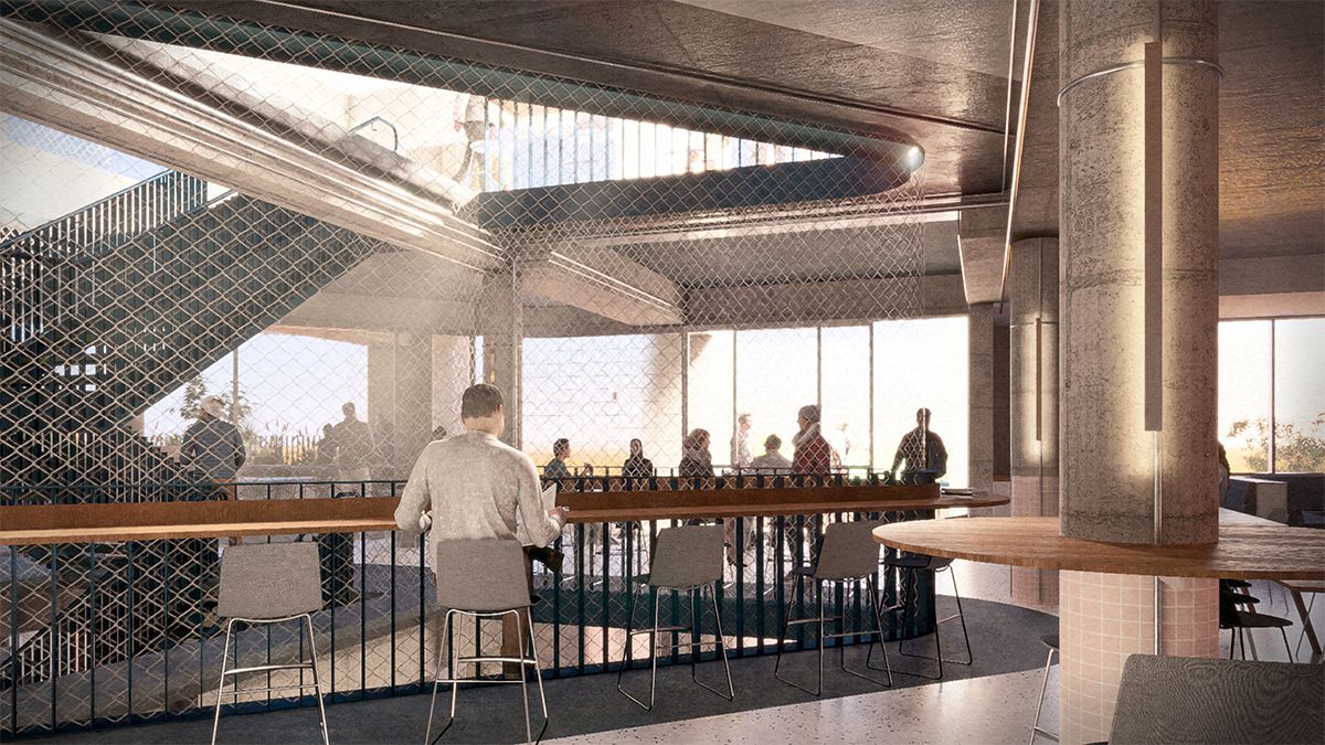 Latelab architect renders July 2023 - internal view
