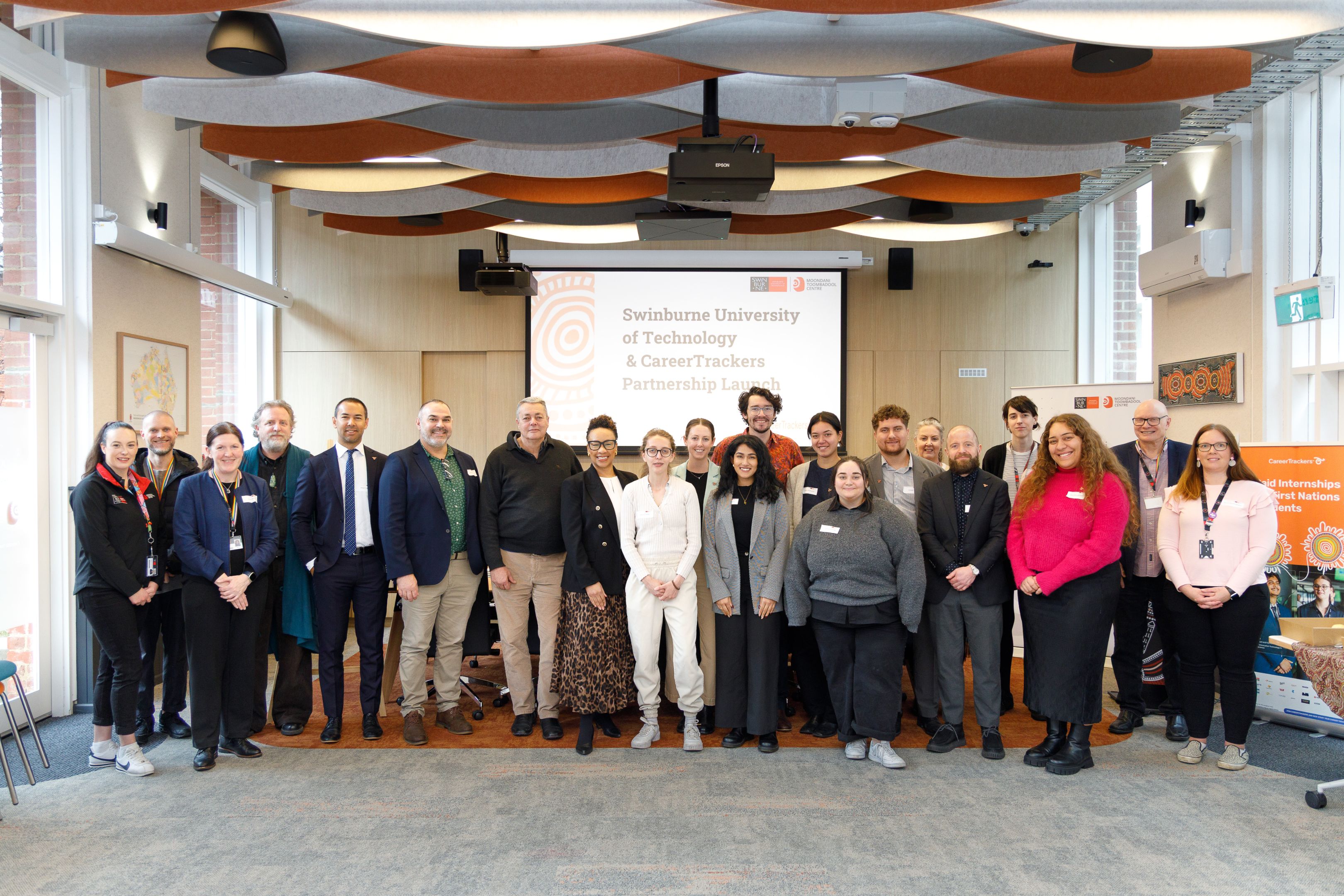 Swinburne partners with CareerTrackers to boost career pathways for First Nations students.