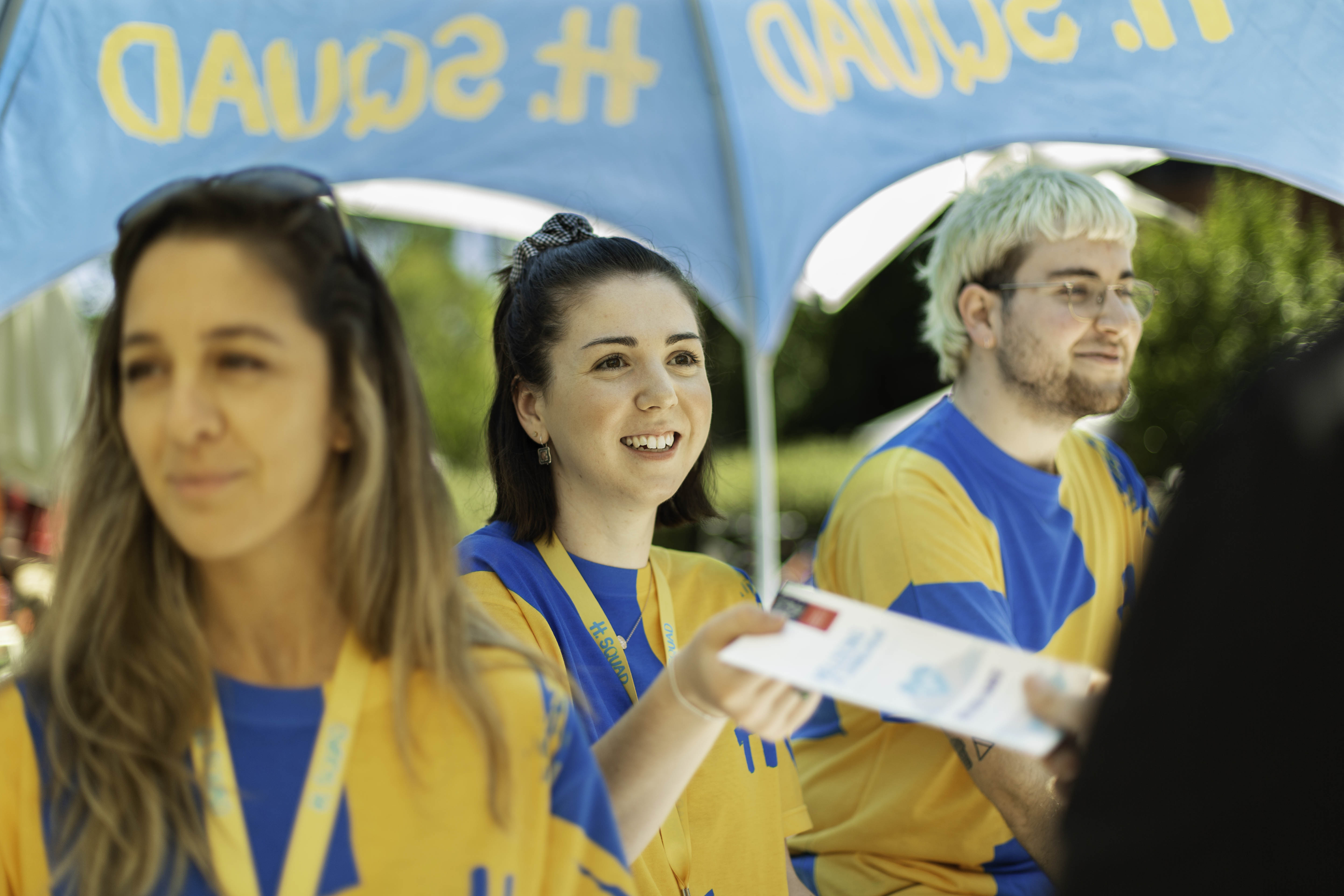 H Squad student volunteer mental health team