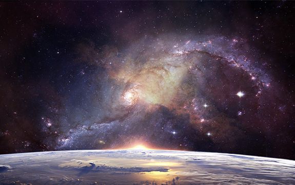 The universe beyond the Earth's atmosphere The universe beyond the Earth's atmosphere
