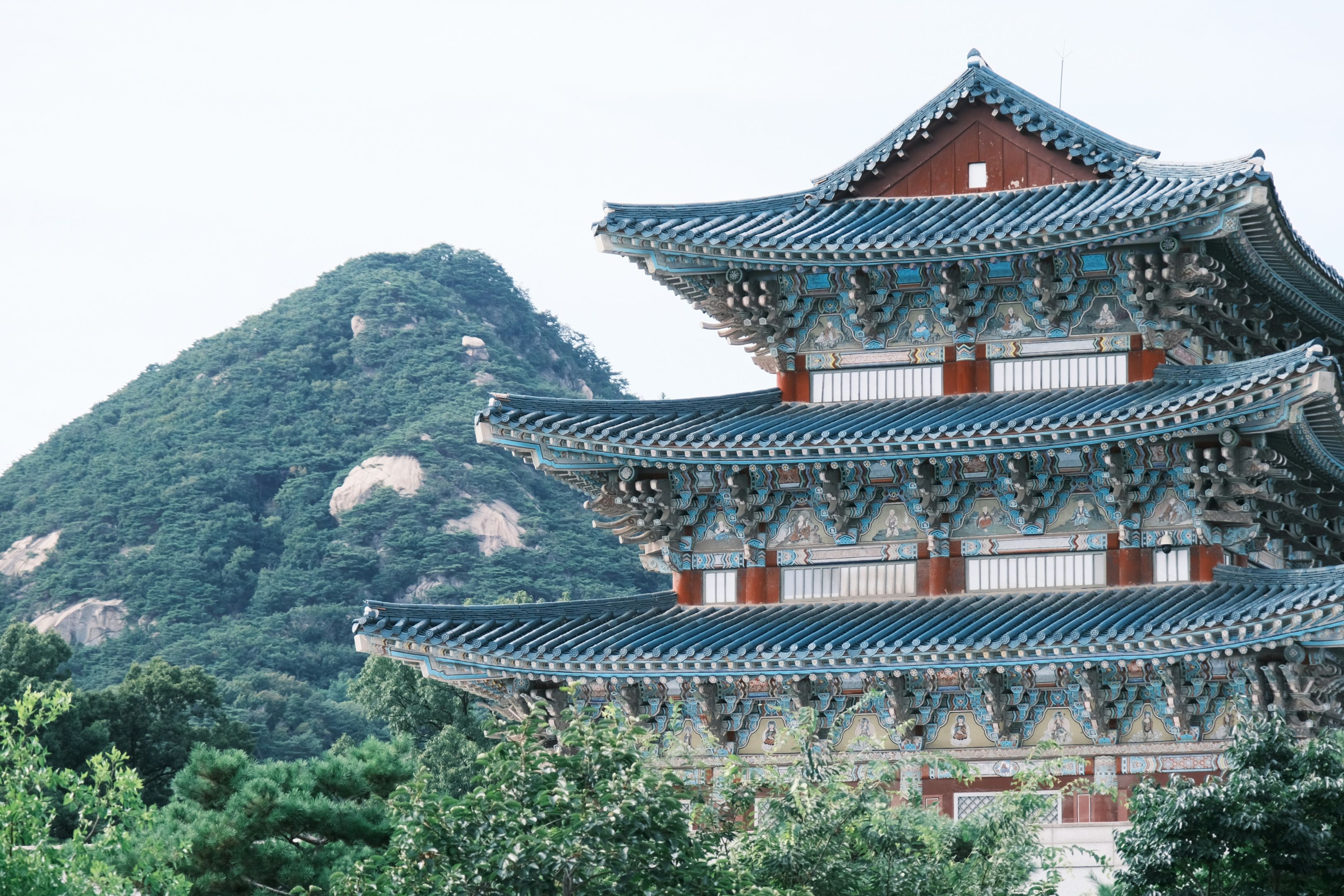 Gyeongbokgung palace in Seoul Korea