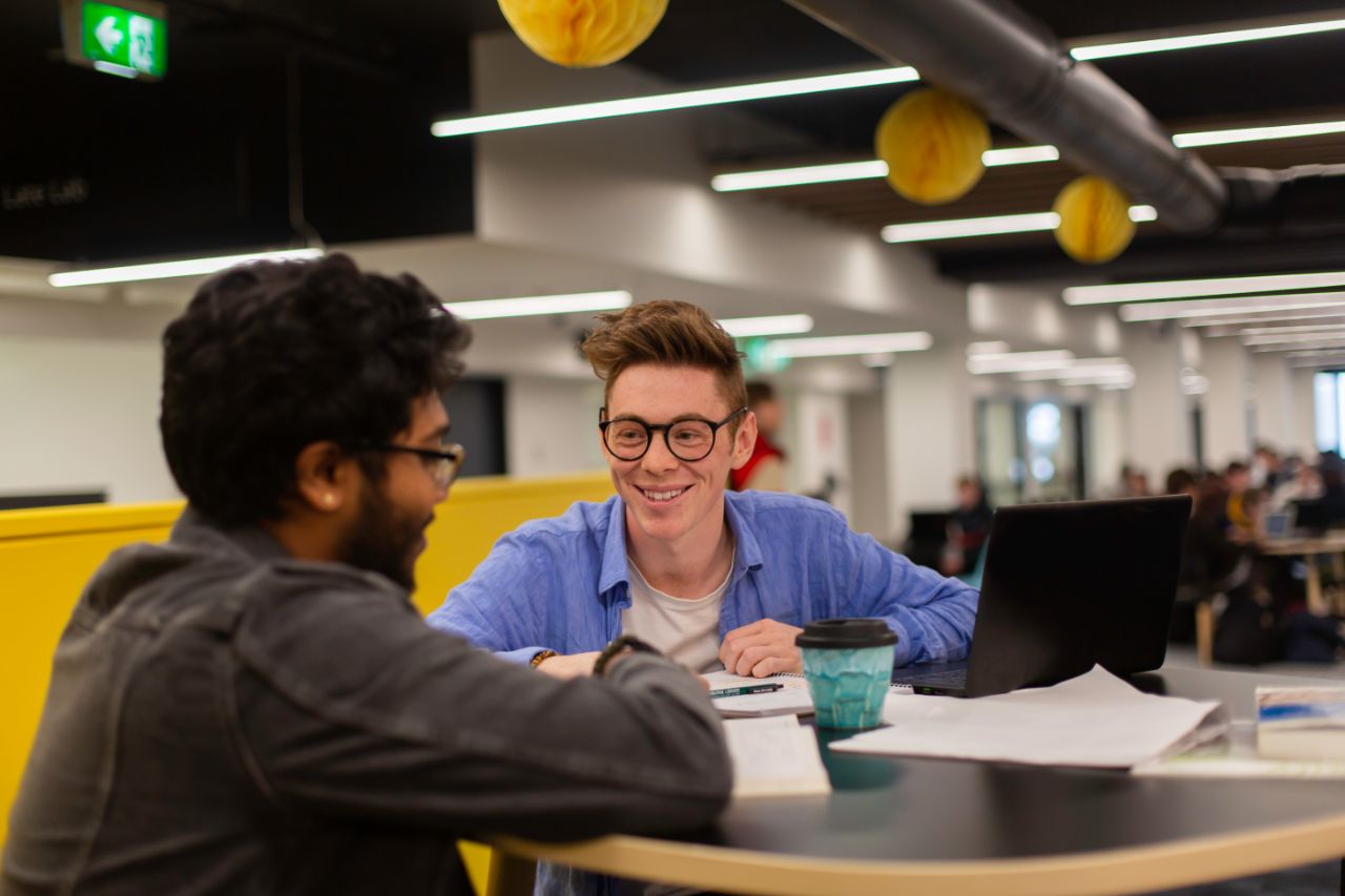 Students in Hawthorn Library 2019