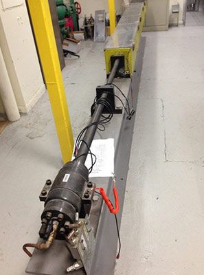 12.7mm split Hopkinson pressure bar (SHPB).