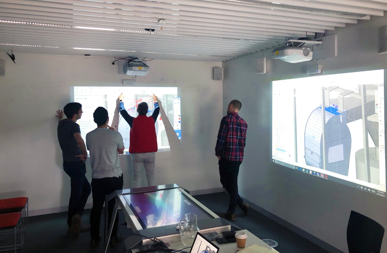 Digital interactive room