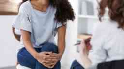Two women in a counselling session