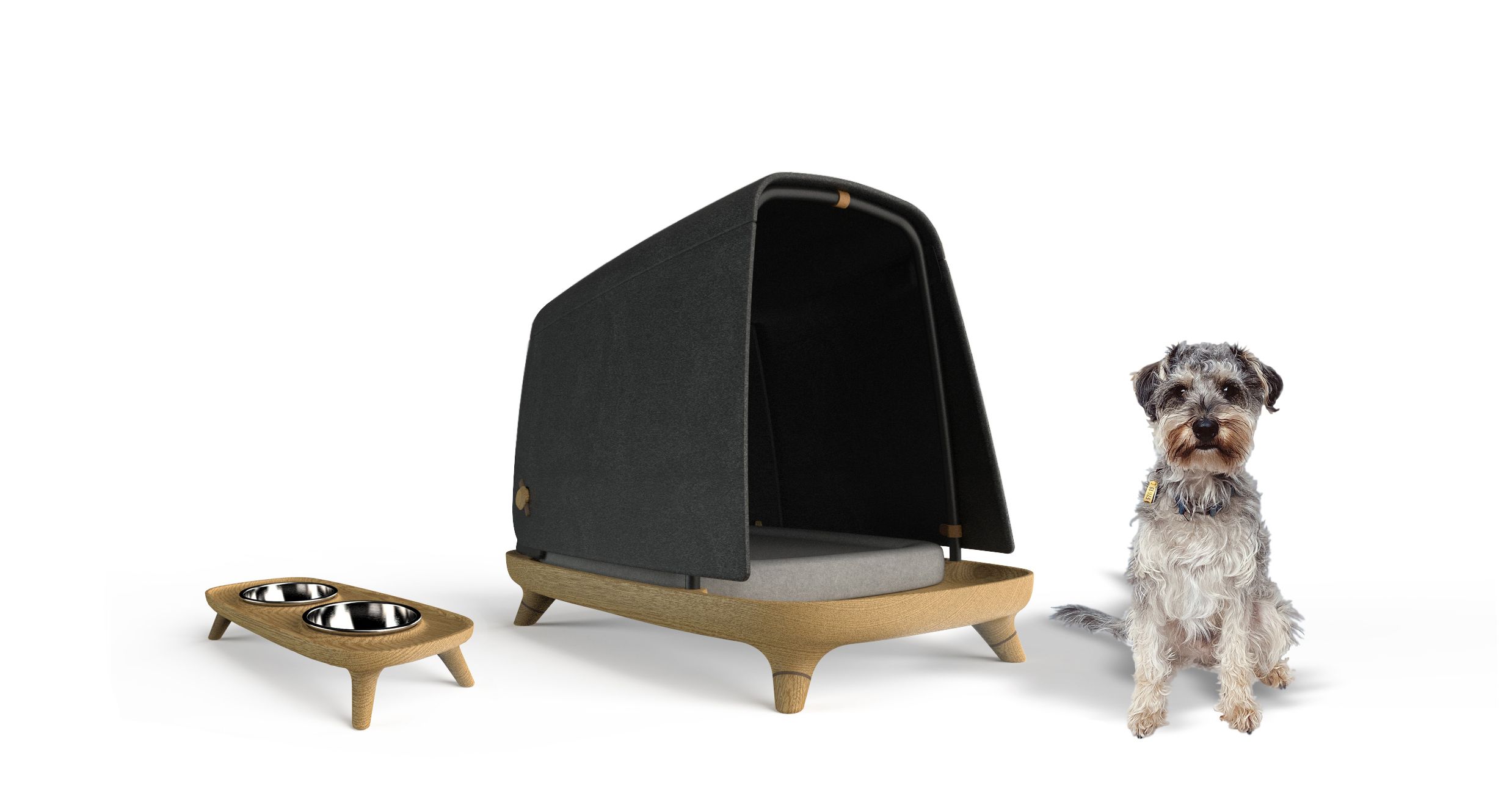 A look at Timberfy’s new premium dog bed range in context. Timberfy’s new premium dog bed range in context