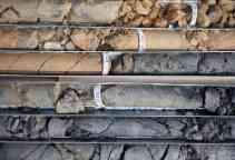 Drilled core samples