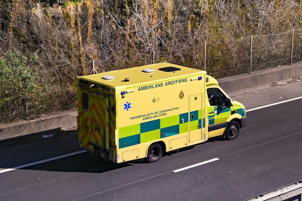 NHS trust ambulance NHS trust ambulance