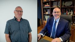 Professor James Verdon and Distinguished Professor James Ogloff