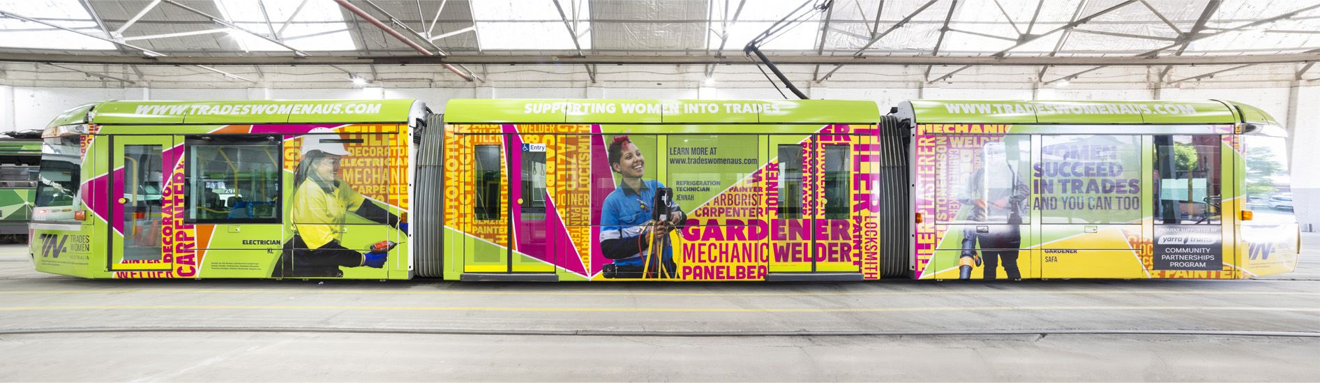 Tramwrap - Yarra trams tram