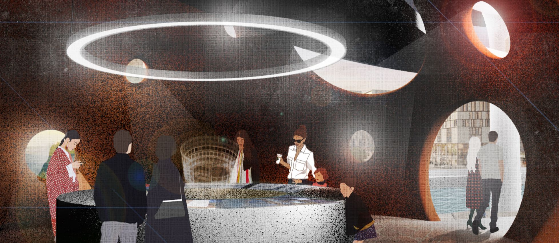Oranat Vongphattarakul's student work An interior architecture student's work.